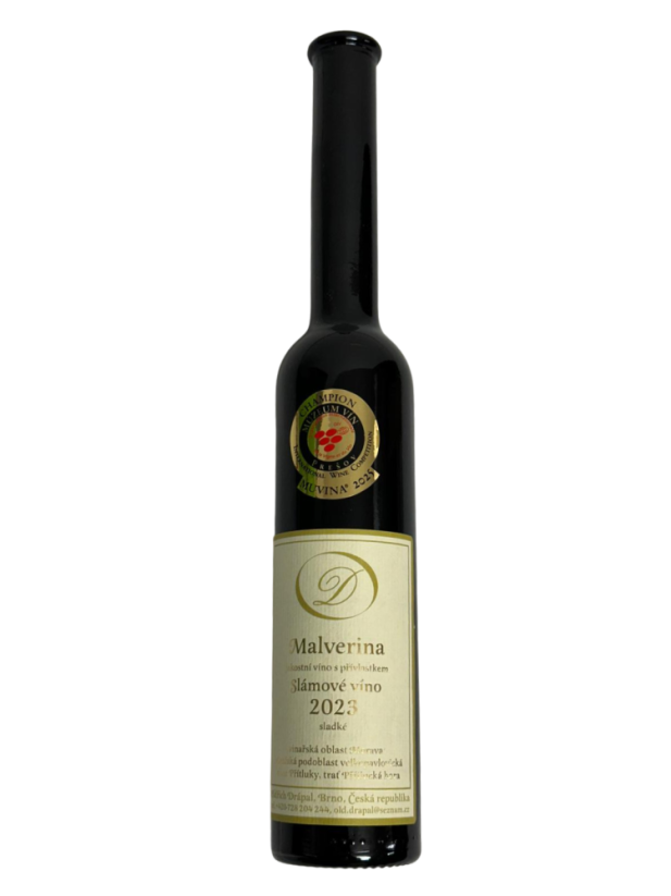 Malverina r. 2023 Slámové víno - 0,20 l