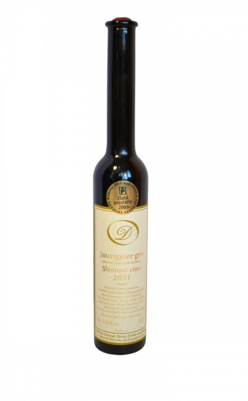 Souvignier gris r. 2021 Slámové víno – 0,20 l