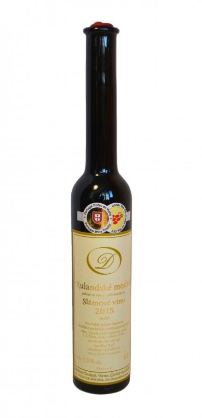 Rulandské modré r. 2015 Slámové víno – 0,20 l